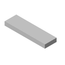 Šamotová deska spodní, zadní KV HEAT 2G 42.50.01 